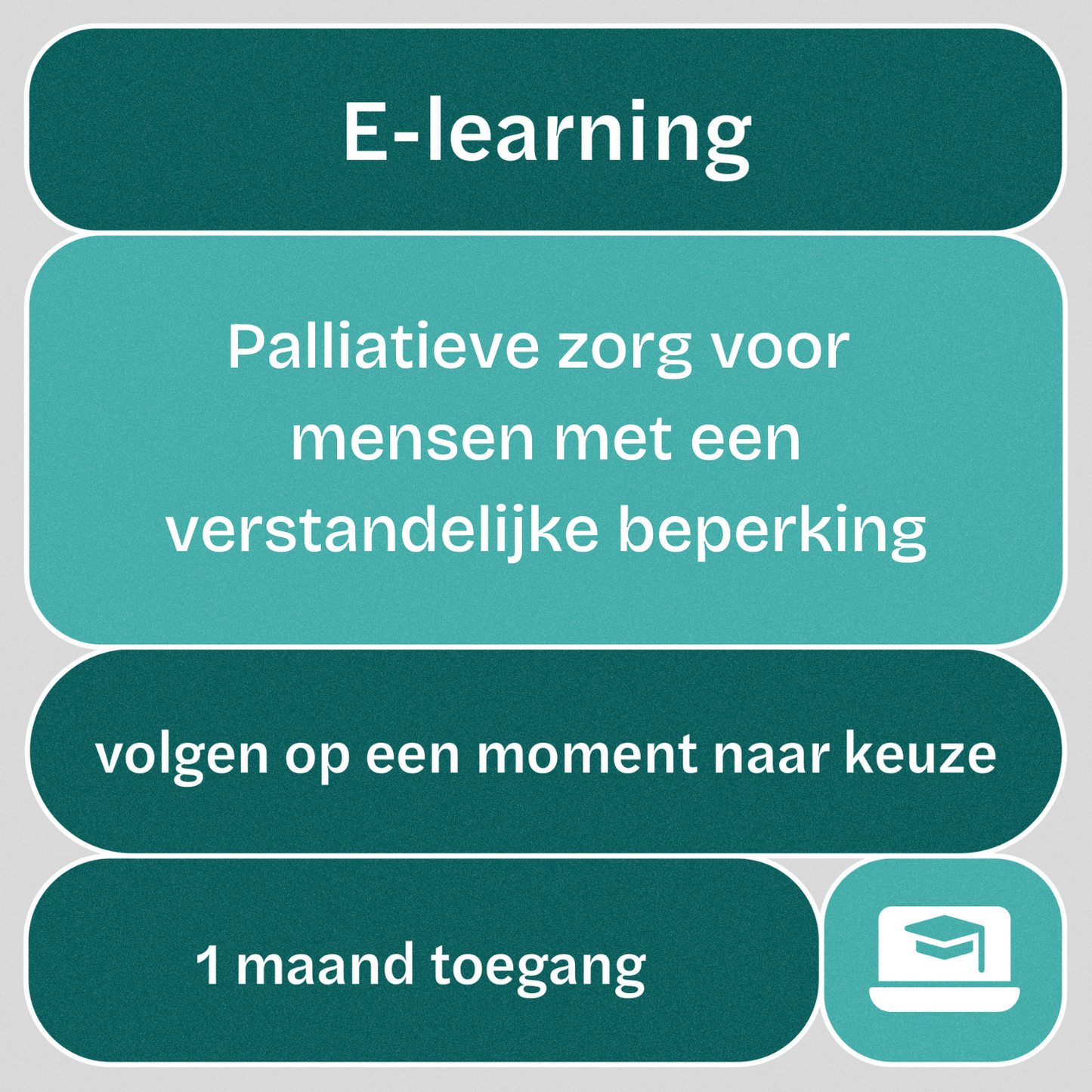 e-learning: Palliatieve zorg voor mensen met een verstandelijke beperking