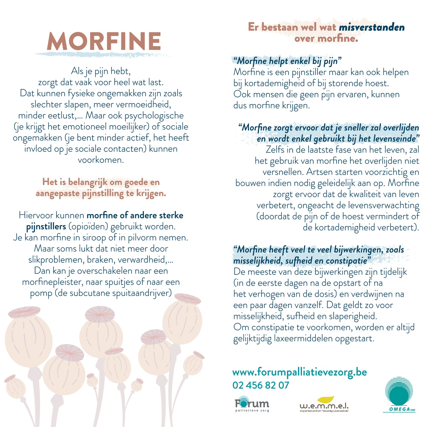 Kaartje: Morfine